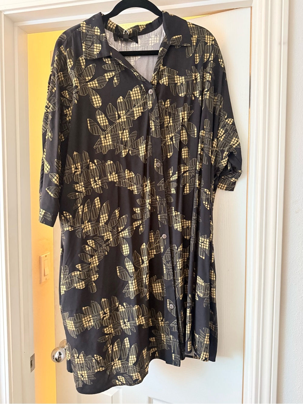 Lexbreezy Button-Front  Dress